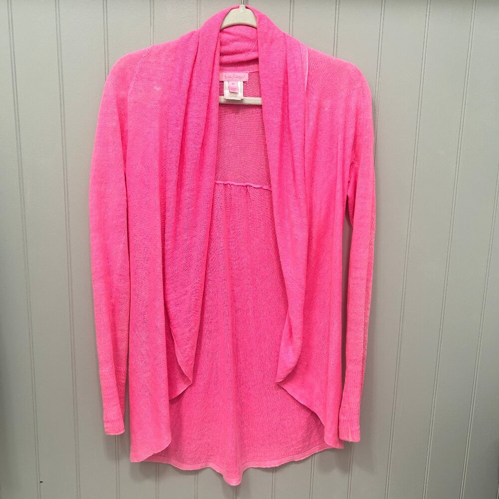 Pink XS Lilly Pulitzer cardigan sweater